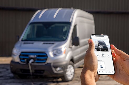 FordPass, App para smartphone que te permite conocer información de Ford E-Transit 2026